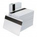 White Blank Magnetic Plastic Card , Box of 250 Cards, 30 mil 